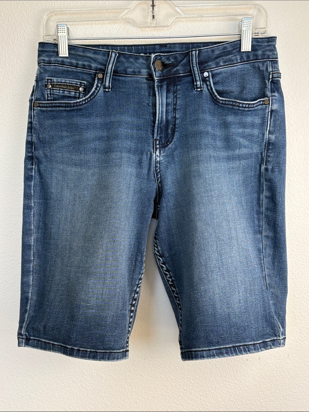 Calvin Klein Jeans City Short Bermuda Denim Shorts 6